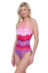 Gottex Golden Hour High Neck Halter One Piece Swimsuit